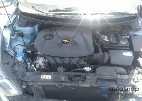 2013 Hyundai Elantra Limited (Ulsan Plant) z USA, uszkodzony, nr VIN KMHDH4AE3DU671619